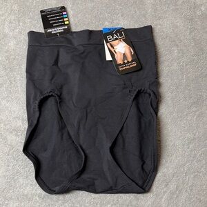 Bali Black High-Waist Shaping Briefs